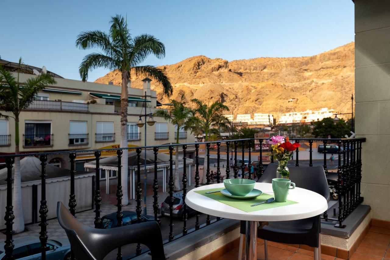 Edificio Playa Apartment Puerto De Mogan Ngoại thất bức ảnh