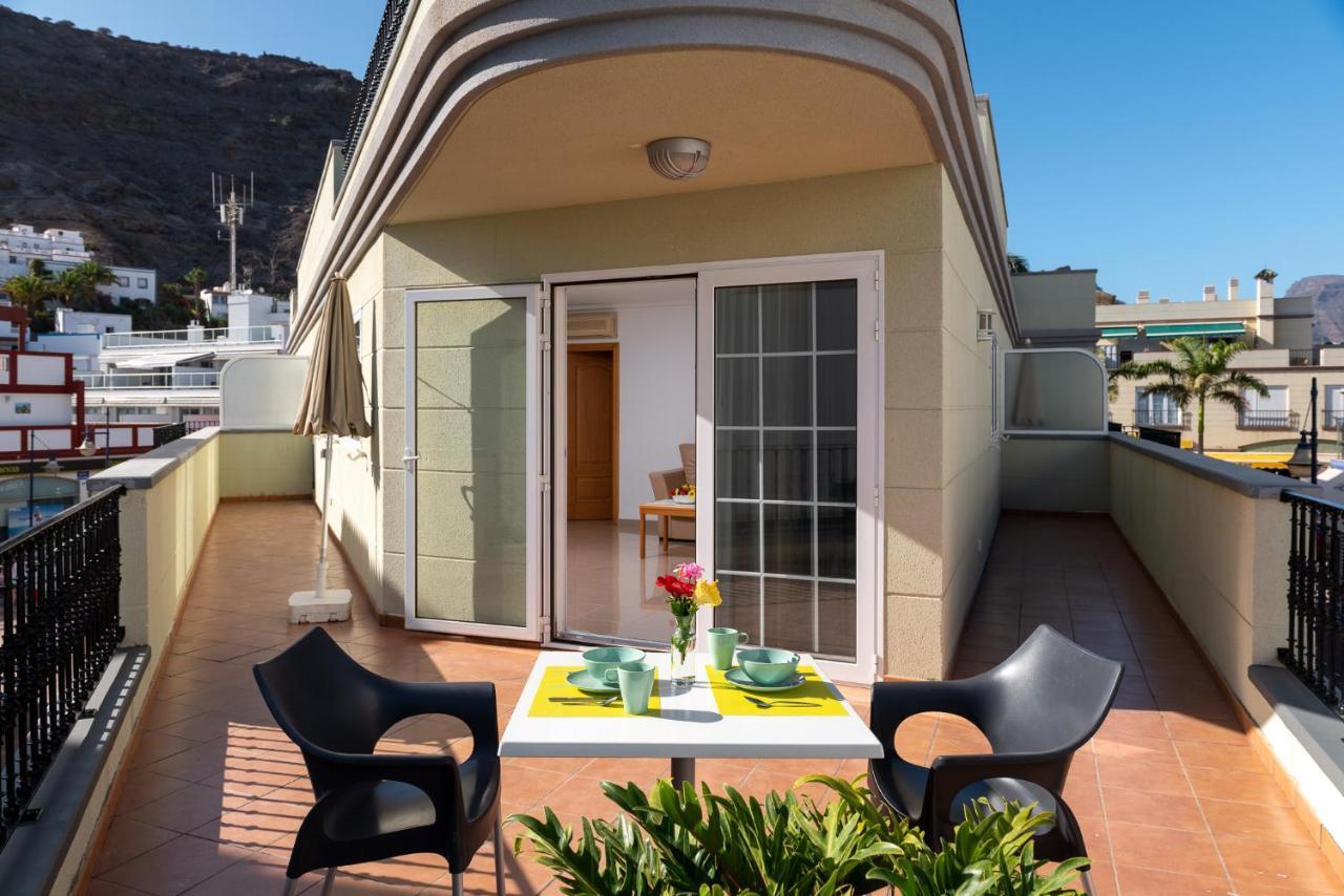 Edificio Playa Apartment Puerto De Mogan Ngoại thất bức ảnh