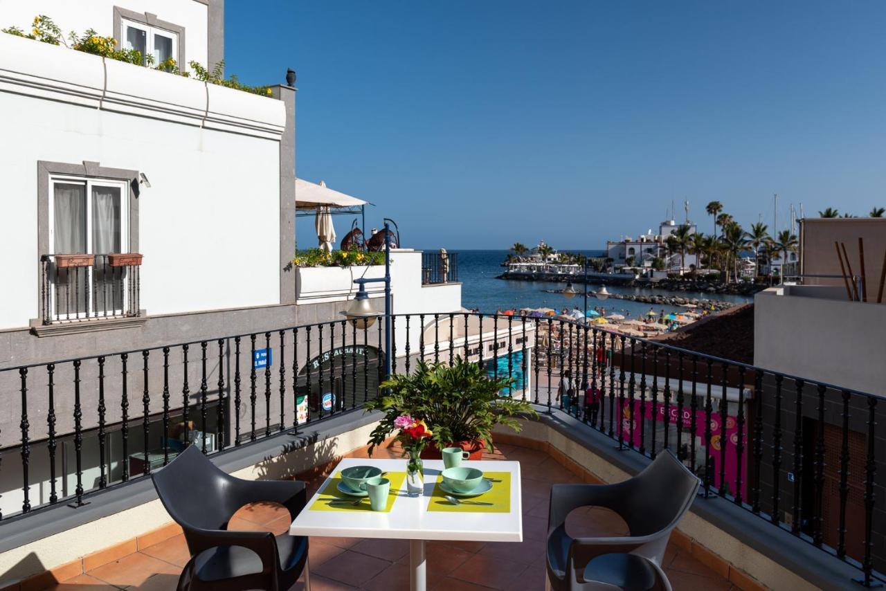 Edificio Playa Apartment Puerto De Mogan Ngoại thất bức ảnh